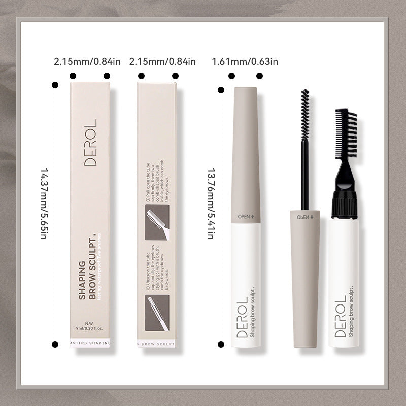 Eyebrow Hair Styling Cream Waterproof Quick-drying Gel