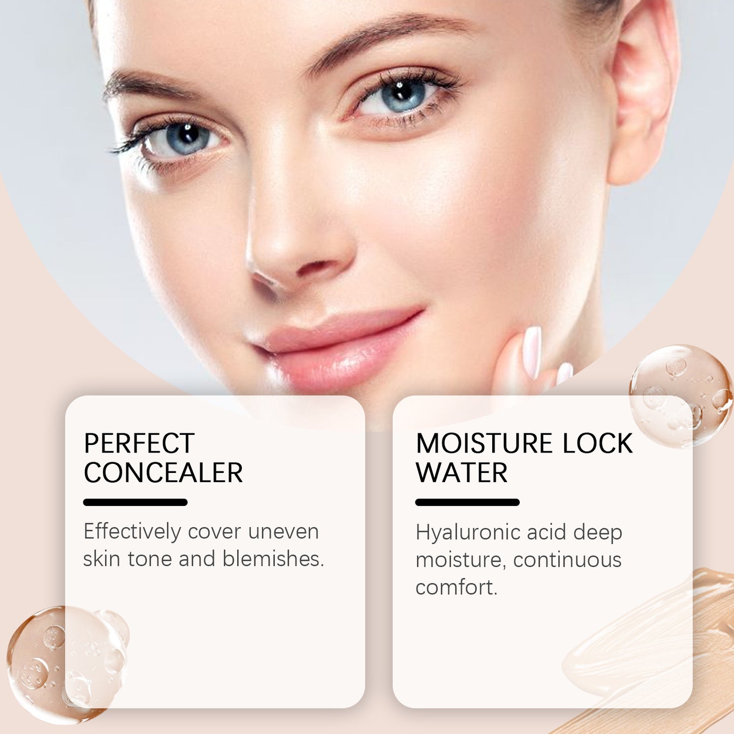 Foundation Stick With Brush,Makeup Foundation Concealer